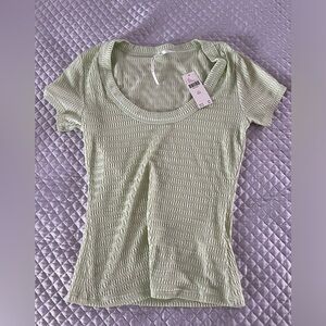 Anthropologie Scoop Neck Tee